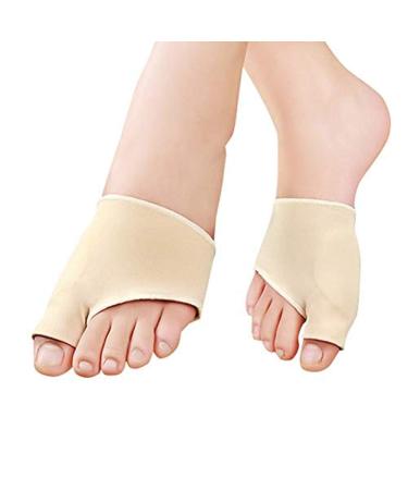 Bunion Corrector Silicone Bunion Pads Foot Guard Relief Kit Treat Pain for Hallux Valgus Protector Sleeves(L)