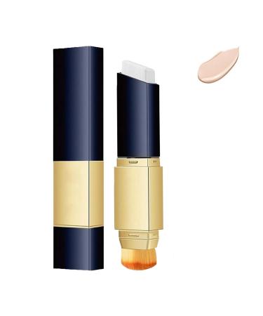 Bavooty 2in1 Foundation And Concealer StickDoubleEnd Waterproof LongLasting ConcealerNatural