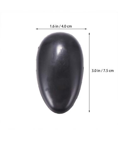 EXCEART 50 Pair Plastic Ear Caps - Hair Dye Shield Protector for Hair Dyeing - Black - Buy Online on GoSupps.com