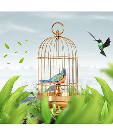 Art Collectible Ornament Decoration Crafts Metal Living Room Home Bird Cage Display (Size : L) () - Buy Online on GoSupps.com