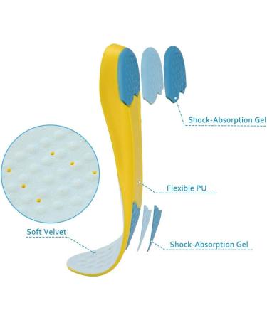 Soumit Memory Foam Shoe Insoles - Comfortable Sport Cushioning for Men and Women - Ideal for Running, Hiking, Walking - Size M (Men 6-8/Women 7.5-10.5) - Buy Online on GoSupps.com