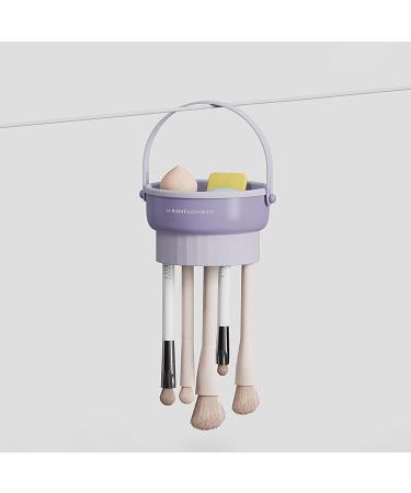 Cosmetic Cleaning Box Portable Cosmetic Tool Washing Bowl Silicon Brush Cleaner Pad 300g Makeup Brush Washing Box Cosmetic Cleaning Mat Scrubber Bowl Pad for Makeup Sponge Powder Puff Brushes Purple - Buy Online on GoSupps.com