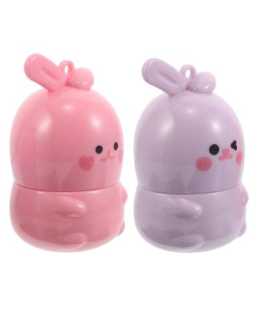Healeved Healeved 2 Pack Moisturizing Lipstick: Cute Bunny-Shaped Color-Changing Lip Balm for Women Nourishing Lip Care Birthday Party Favors