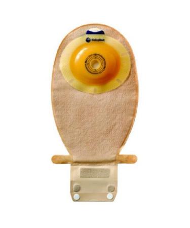 COLOPLAST Ostomy Pouch SenSura EasiClose One-Piece System 3/8 to 3" Stoma NonConvex Trim To Fit (#15531 Sold Per Box)