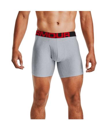 Under Armour Men's UA Tech Moisture Wicking Stretch Golf Short 3XL Mod Gray Light Heather / Jet Gray Light Heather
