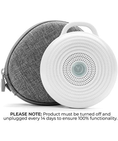 Marpac Yogasleep Rohm Portable White Noise Sound Machine Noise Blocking & Office Privacy Registry - Grey & White - Buy Online on GoSupps.com