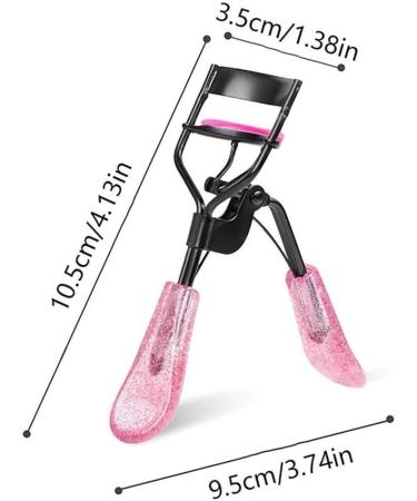 Durable Carbon Steel Silicone Eyelash Curler Curling Eyelash Clip Beauty Tool (Color : C1) - Buy Online on GoSupps.com