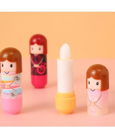 Shop Doll Shaped Lip Balm - 24 Moisturizing Lip Care Treatments for Dead Skin Repair - Buy Online on GoSupps.com