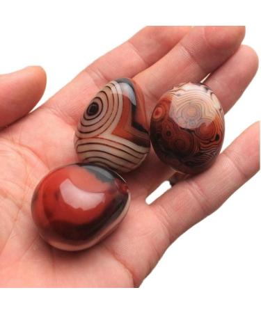 Natural Smooth Agate Stone Crystal Geode Specimen Madagascar Craft Decor Spiritual Crystals ningxiao (Size : 3-4cm) - Buy Online on GoSupps.com