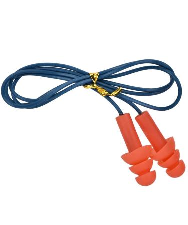Earplugs Corded Silicone Earplugs with Metal Detectable Hearing Protection Earplugs