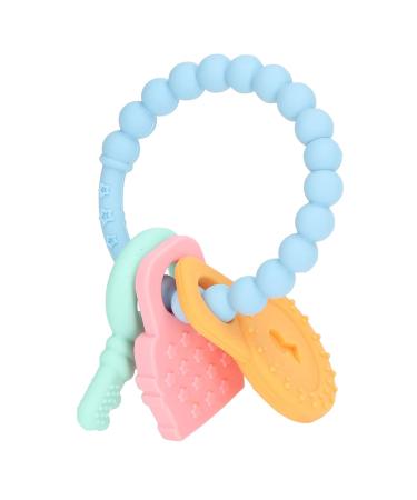 Buy Dark Blue Silicone Rubber Baby Teething Bracelet - Multifunctional Relief for Teething Babies - International Shipping Available - Buy Online on GoSupps.com