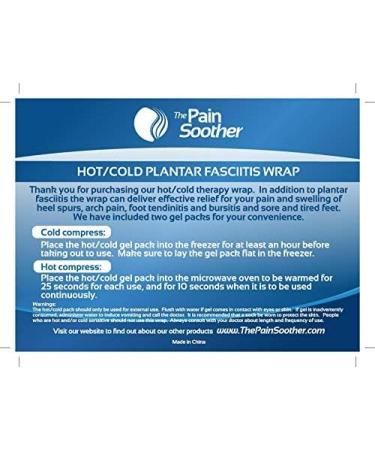 Plantar Fasciitis Relief Wrap with Extra Gel Pack - FSA/HSA Eligible (Small/Medium) - Buy Online on GoSupps.com