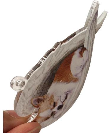 Cute Sleeping Dog Angel Car Pendant | Dog Lovers' Key Pendant & Rear View Mirror Decor - Buy Online on GoSupps.com