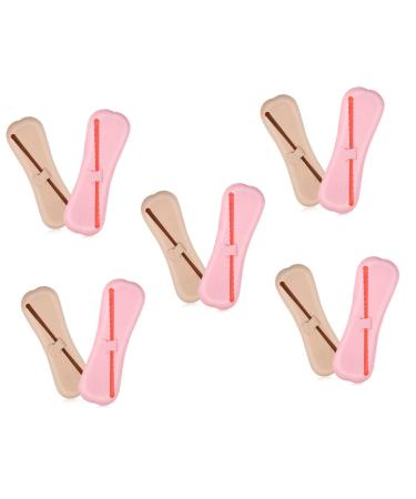 FRCOLOR 10 Pcs Makeup Brush Storage Silicone Makeup Brush Holder Brush Holder Bags Makeup Brush Organizer Makeup Brush Case Silicone Makeup Applicator Storage Bag Travel Make up As Shownx5pcs mediumx5pcs