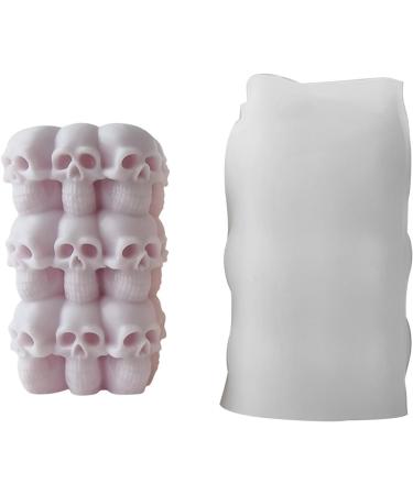 Shop Unique Silicone Pyramid Skull Molds for Candles & Aromatherapy | Halloween Decor & Epoxy Shapes - Buy Online on GoSupps.com