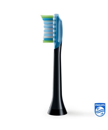 Philips Sonicare Premium Plaque Defence Replacement Brush Heads 4pk Black - HX9044/33 | 4 Count - Buy Online on GoSupps.com