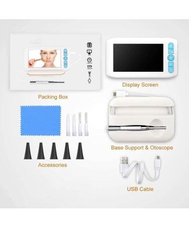 Marycan Ear Wax Removal Endoscope with 4.3 IPS Screen - FHD Smart Visual Ear Cleaner & Infection Detector | Plug & Play Kit for Home Use - Buy Online on GoSupps.com