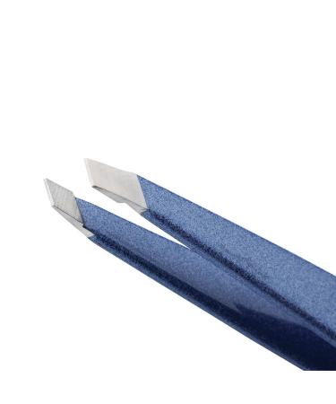 Tweezerman Slant Tweezer 1230-GSR Sky Blue - Granite Sky | Best Precision Tweezers - Buy Online on GoSupps.com