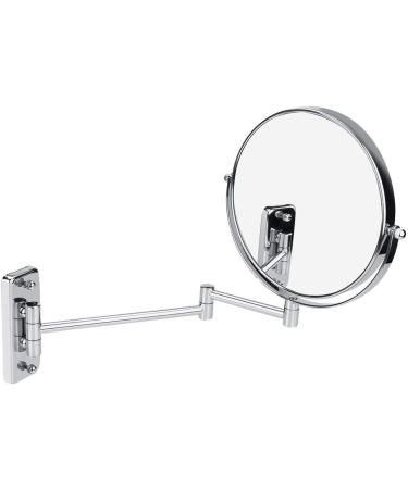 Rust-Proof Swivel Wall Makeup Mirror - High Definition for Home & Hotel Use - Buy Online on GoSupps.com
