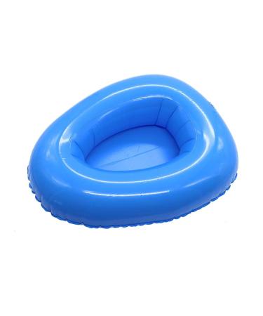 Inflatable Bedpan Elderly Females Bed Pan Hospital Toilet for Adults Disabled Home Nursing Urinals Accessories Portable(2 pcs)