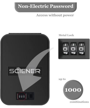Biometric Gun Safe for Handgun - Quick Access Portable Pistol Safe with Fingerprint & Password Lock - High Strength Steel - Ideal for Car, Home, Travel, Nightstand - Buy Online on GoSupps.com