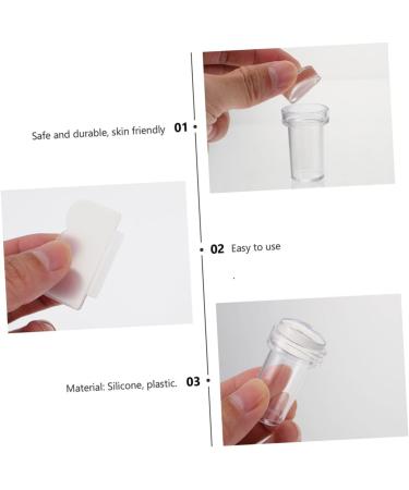 Housoutil 5sets Nail Stamp Tool Nail Stamper Tool Manicure Stamping Tool Nail Stamping Kits Silicone Scraper Spatula Nail Beauty Tools Nail Tools Small Head Silicone Accessories - Buy Online on GoSupps.com