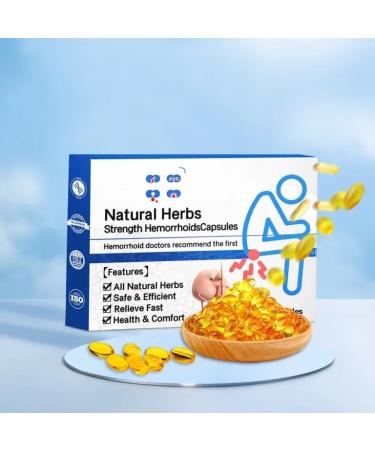 FBITE Heca Herbal Hemorrhoid Capsules - Fast Relief for Itching, Burning, and Pain - 1 Box - Buy Online on GoSupps.com