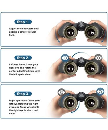 20x50 Military Binoculars with Smartphone Adapter - Waterproof Tactical Binoculars for Bird Watching, Hunting, Hiking - BAK4 Prism FMC Lens - Mud - Buy Online on GoSupps.com