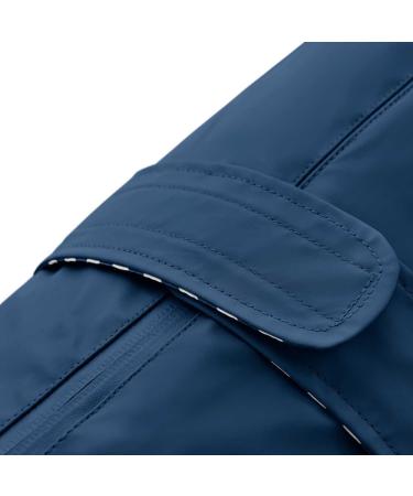 HUNTER Milford Dog Raincoat - Waterproof Pet Jacket with Harness & Collar Opening Size 75 Taupe Beige - Ideal for Rainy Days - Buy Online on GoSupps.com