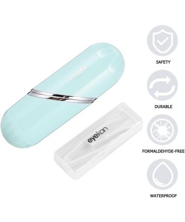 Shop Homsfou Heart-Shaped Colored Contact Lens Holder Case - Easy Stylish & Convenient 9.5x3cm Container for International Shipping - Buy Online on GoSupps.com