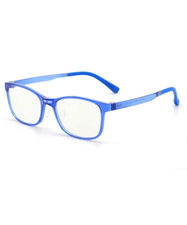 Glasses without presumption young girls anti-blue light computer glasses uv protection blue light filter glass pc TV online lessons protective glasses children nerd glasses clear lens glasses frame with glasses case