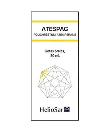 Heliosar Atespag Polichrestum Atemperans 50 ml - 1 unit