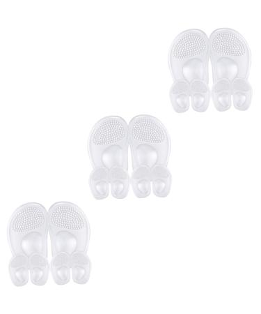 NOLITOY 9 Pairs Arch Support Forefoot Pad Shoes for Women Heels Silicone Heel Protector Foot Cusions Foot Pads Womens Shoes Pumps Shoe Inserts Heel Grips Front Pad Arch of Foot