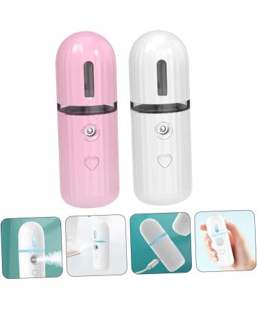 Healeved 2pcs Handy Hydrating Mist Sprayer Multi-Functional Facial Mister for Skin Types - Buy Online on GoSupps.com