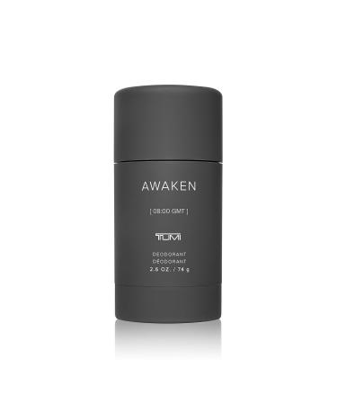 TUMI Awaken 08:00 GMT 2.6 oz/ 74 g Deodorant - Buy Online on GoSupps.com