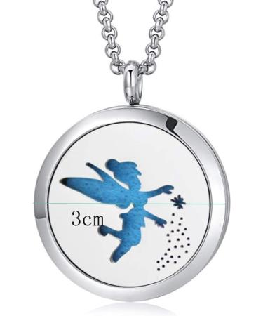 Tangger Aromatherapy Necklace - 2 STK Essential Oil Diffuser Pendant with 20 Pads | Perfect Gift for Women & Mothers | Aromatic Diffusion & Fragrance Blocket - Buy Online on GoSupps.com