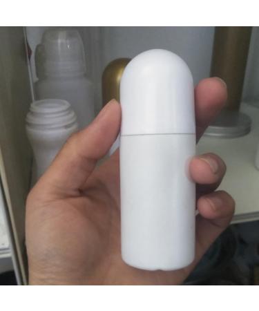 4 Pcs Refillable 50ml Rollerball Bottles - Empty Plastic Essential Oil Deodorant & Perfume Containers - Eco-Friendly & Reusable - Buy Online on GoSupps.com