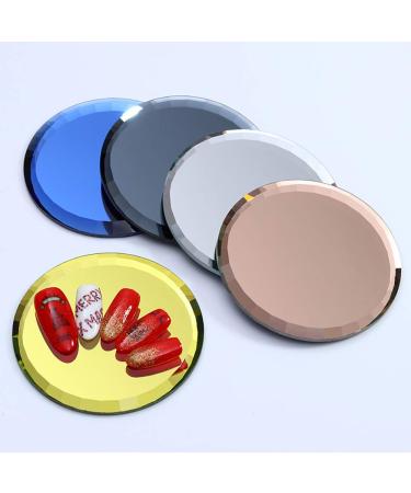 AchidistviQ Nail Art Color Palette for Artificial Nails - Premium Mirror & Glass Display - Buy Online on GoSupps.com