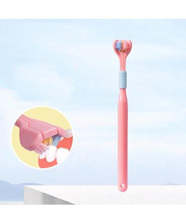 Shop Sensory Joy Toothbrush - 3-Sided V-Shaped Soft Bristles for Gentle Cleaning - 2 Pack - Buy Online on GoSupps.com