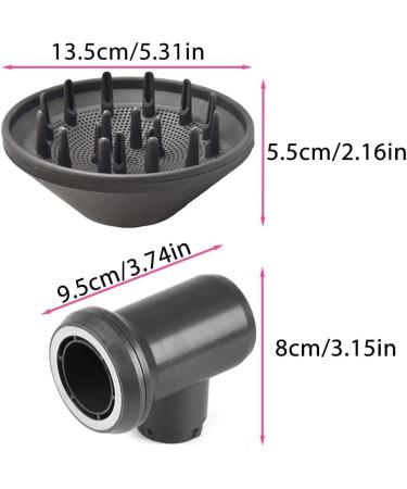 Diffuser & Adaptor Attachment for Dyson Airwrap Styler - Convert Your Styler to a Hair Dryer - Buy Online on GoSupps.com
