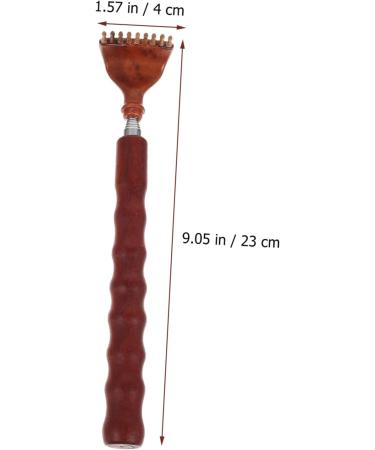Tovinanna 2-Piece Stretch Tickle Back Itching Stick Accessories - Self-Stick Wood Body Scratchers for Ultimate Itch Relief | Red Pear - Buy Online on GoSupps.com