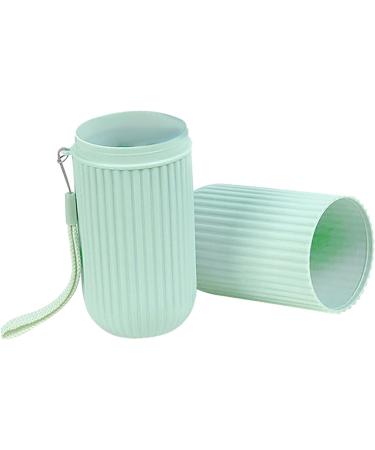 Milageto 6x Travel Toothbrushes Etui | Compact Wash Mug Holder & Easy Travel Containers for Business Trips - Buy Online on GoSupps.com