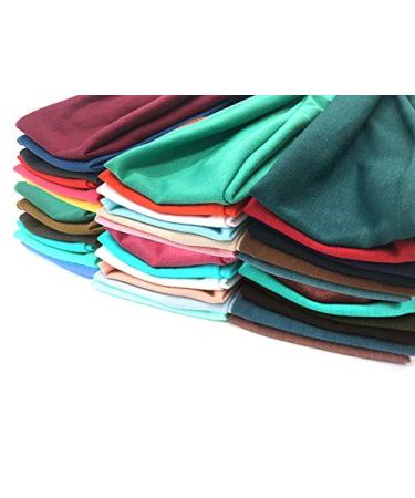 Pack of 6 Women's Boho Headbands | Elastic Fitness Hair Bands & Accessories - Buy Online on GoSupps.com