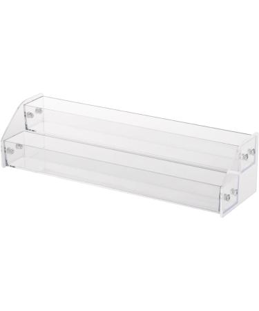  Psytfei Clear Acrylic Nail Polish Organizer Makeup Nail Polish Bottles Tray Tabletop Display Storage for Home (Two Layers) - Buy Online on GoSupps.com