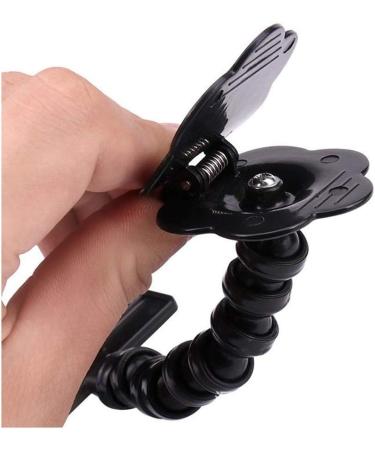 Pet Selfie Stick zosenda Flexible Dog Selfie Stick Rod Cat Photo Toy Accessories Multi-functional Smartphone Attachment Clip Treat Holder Dog Bath Toy (Black) - Buy Online on GoSupps.com
