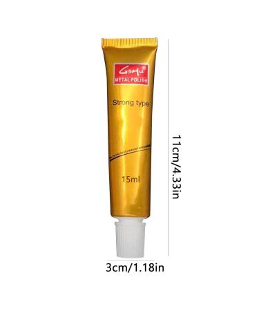 Metal Polish Paste - All Metal Polish Tube - Multifunctional Clean Shine and Polish Cream to Prevent Tarnish on Silver Copper Brass Chrome Coatuiyo - Buy Online on GoSupps.com