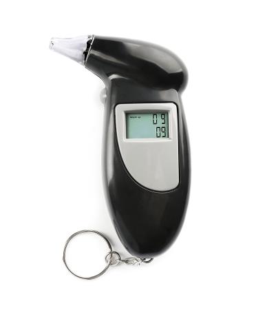 Breathalyzer to Test Alcohol Professional Grade Accuracy Portable Breath Alcohol Tester for Personal and Professional Use with LCD Screen BAC Detector on Keychain