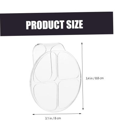 Mipcase 10 Sets Acrylic Powder Chassis Makeup Mixing Tray - Eyelash Tool Lipstick & Nail Palette for Professional Cosmetic Mixing Supplies - Buy Online on GoSupps.com