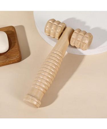Shop Lurrose Wooden Massage Roller & Gua Sha Tool | Premium Face & Head Massage Device for Relaxation - International Shipping Available - Buy Online on GoSupps.com