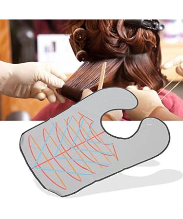Professional Waterproof Hair Cutting Collar - Grey Salon Neck Cape for Stylists - Buy Online on GoSupps.com